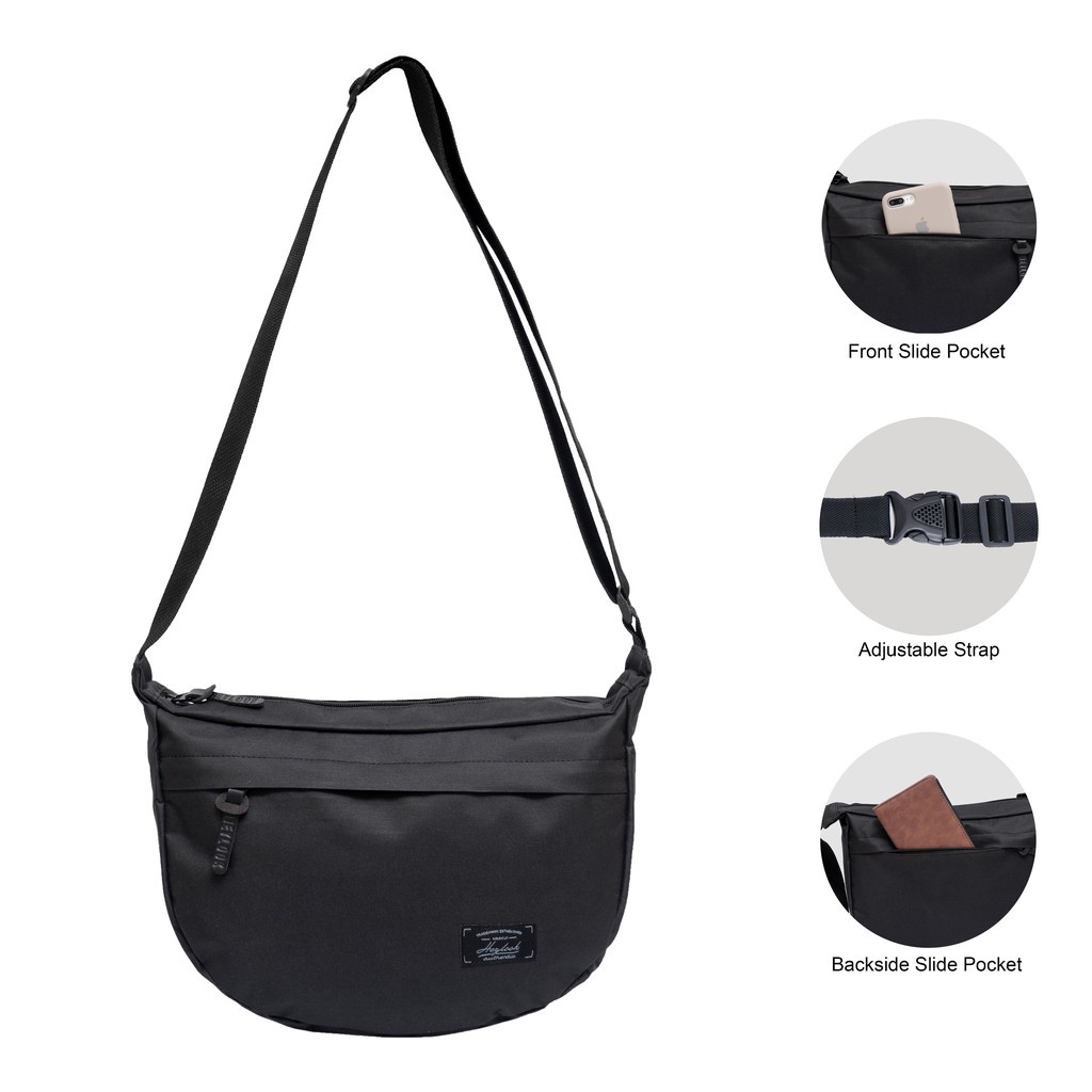 tas singbag slempang unisex pria/wanita