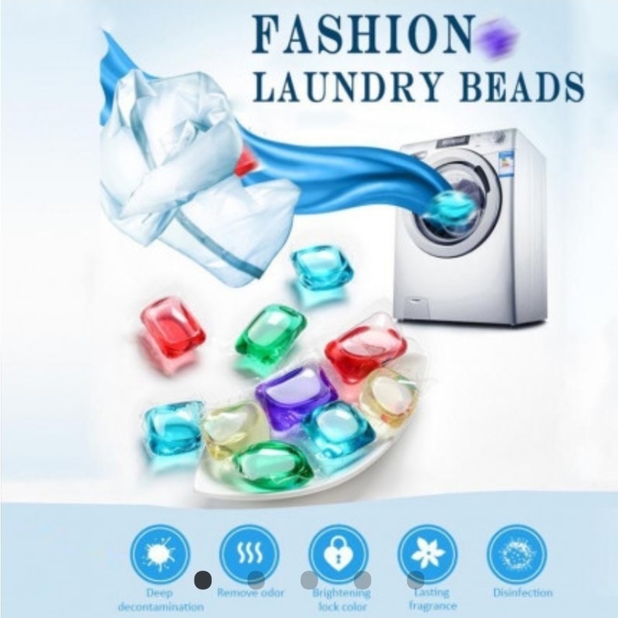 PAKETAN isi 50pcs Fashion Laundry Beads/ Super Clean Laundry