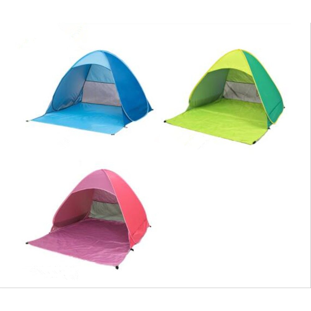 Tenda Dome 2 Orang Dewasa Outdoor Camping Kemah Hiking Tenda Anak Mainan Tenda Pantai