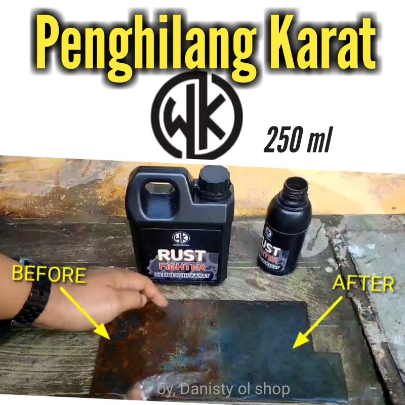 Penghilang karat mesin motor  Rust fight 500ML - Penghilang Kerak, Kotoran, Motor &amp; Mobil/Engine Degreaser