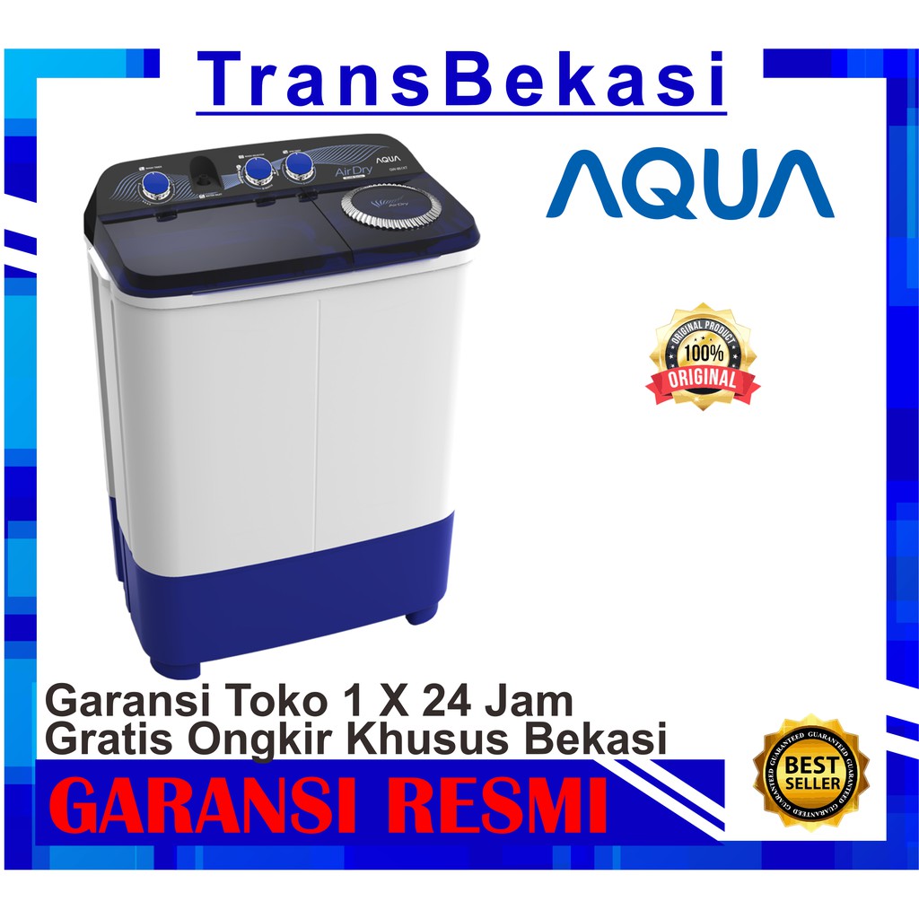 MESIN CUCI AQUA QW 750XT khusus bekasi free ongkir