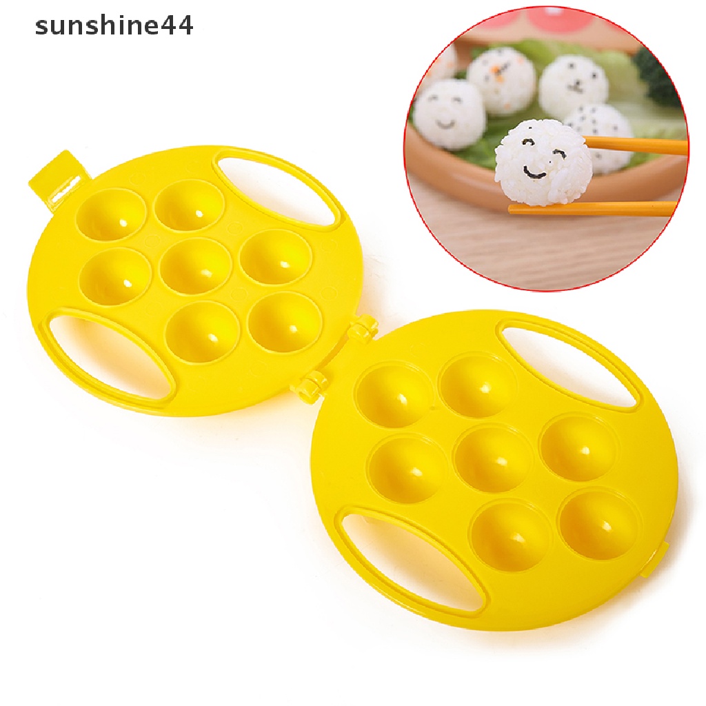 Sunshine 1Pc Cetakan Nasi Sushi Multifungsi Bahan Plastik