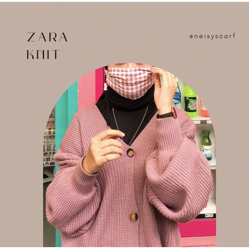 ZARA CARDI KNIT NEISY
