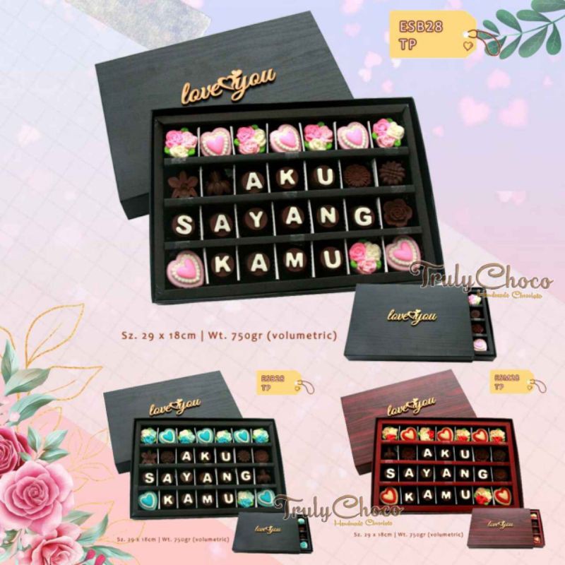 

hadiah love edition 2021 coklat trulychoco ESB28 TP