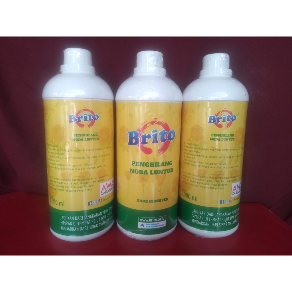 Brito Penghilang/Pembersih Noda Luntur 1 Liter