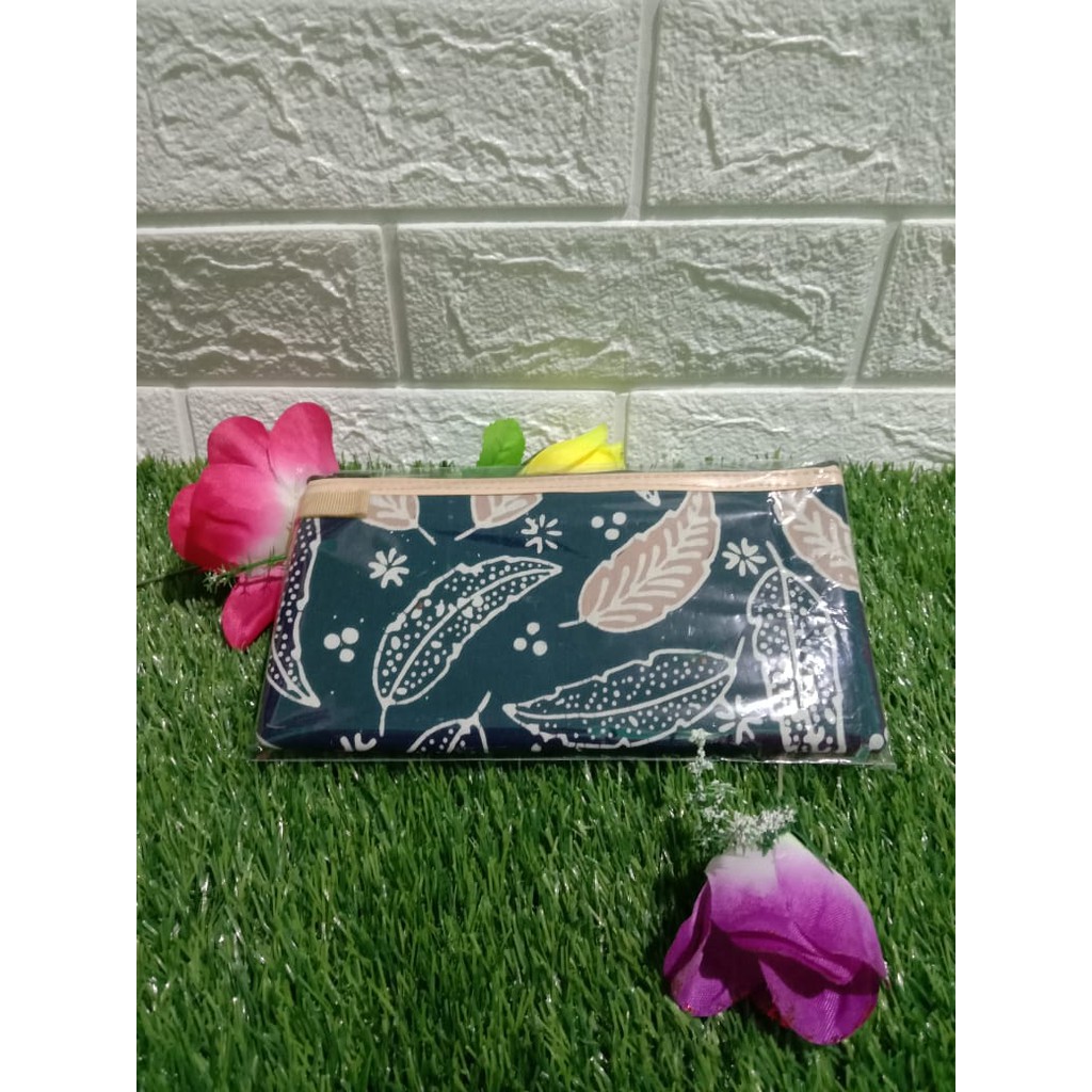 Souvenir Pouch BESAR batik wadah uang/ponsel/pensil