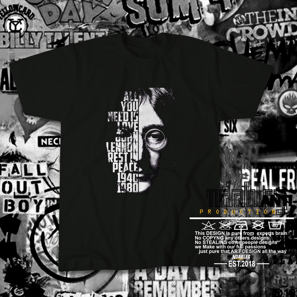 kaos john lennon rest in peace kaos musik john lennon