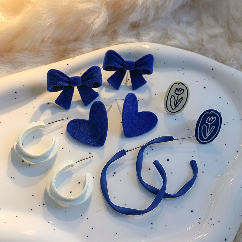 2023anting Gaya Korea Baru Fashion Wanita Anting Retro Mutiara Stud Earrings