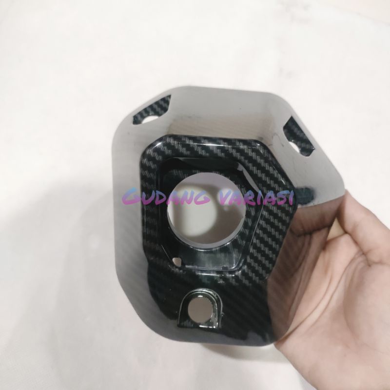 CORONG KNALPOT MONCONG KNALPOT TUTUP KNALPOT HONDA ADV 150 / ADV 160 CARBON KARBON