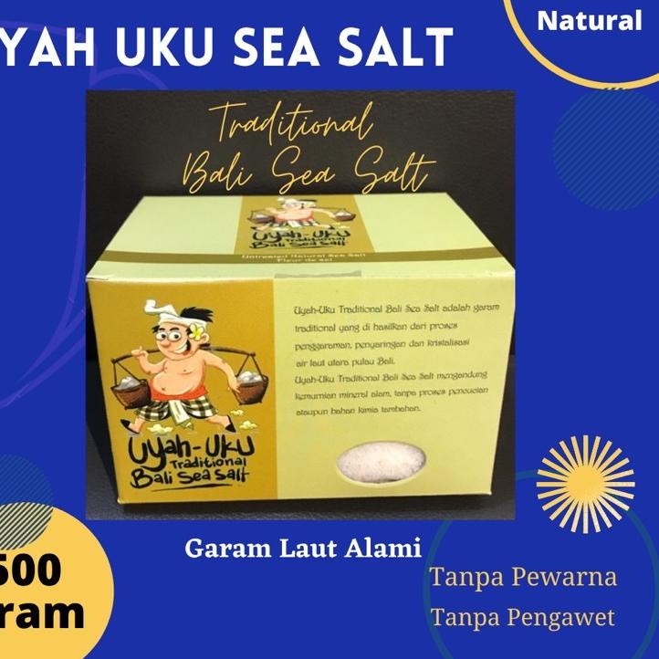 

COD✔ Sea salt Uyah Uku Bali Premium 500gram ll Garam Uyah Uku termurah se indonesia