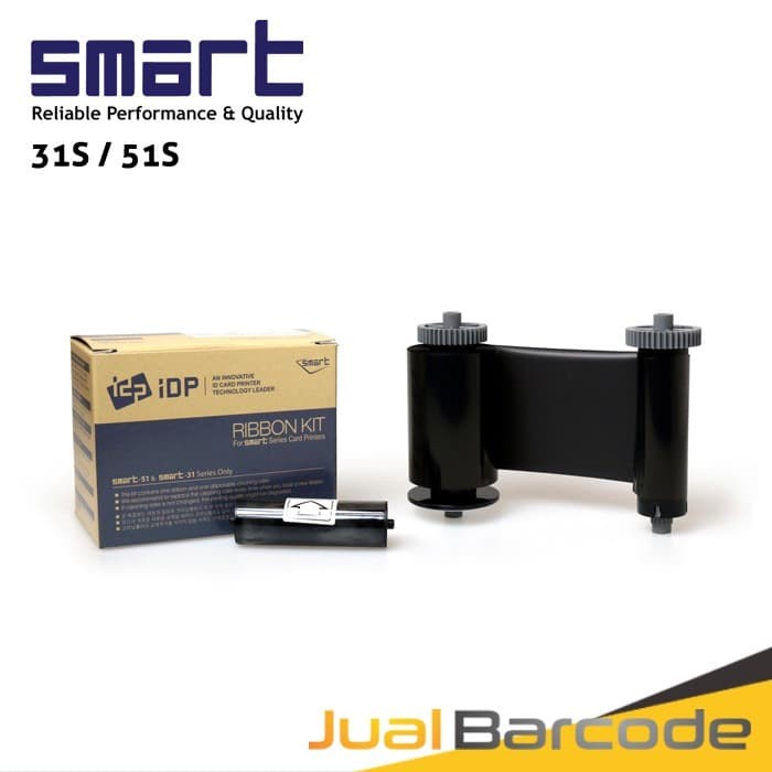 IDP RIBBON KIT BLACK PRINTER SMART-51 / SMART-31 SERIES (PN : 659367)