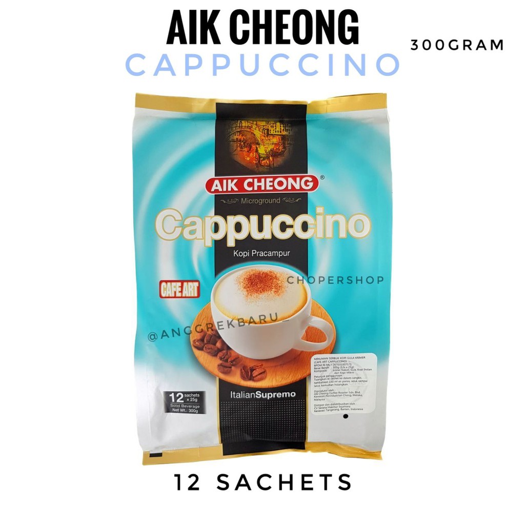 

Aik Cheong Cappucino 300gram