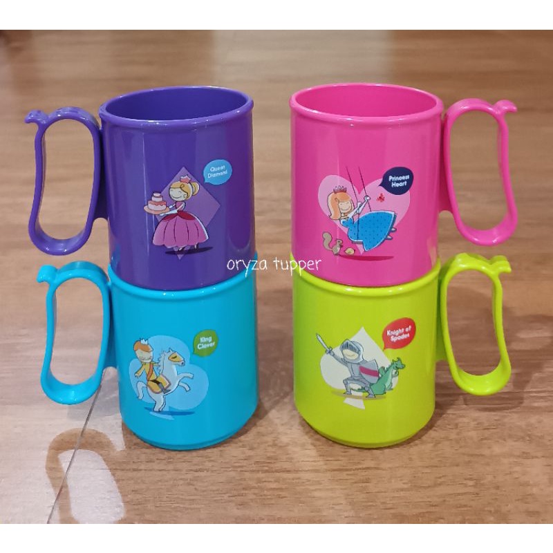 Gelas Minum Tupperware Micro Mug Set (4)