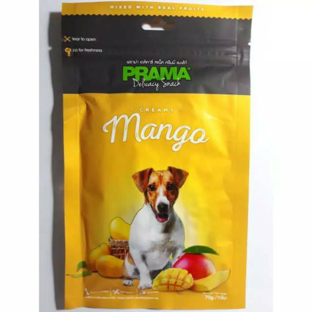 

PRAMA Delicacy Snack Creamy Mango For Dog