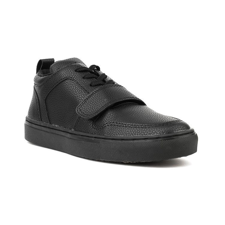 Sepatu Sneakers Pria Hitam Strap Casual Tali Velcro Sneaker Laki Ori |GATES BLACK| FORIND x Tragen