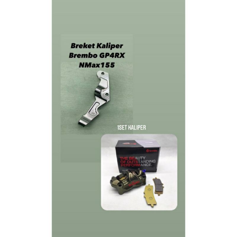 Breket Brecket Kaliper Kaliper Monoblok Gp4rx 220MM Vixion Nouvo Fizr RX king New