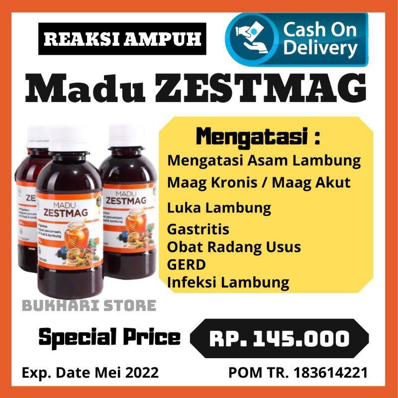 Obat Herbal Maag Kronis Ampuh Madu Maag Kronis Obat Asam Lambung Tinggi Tanpa Efek Samping Bpom Shopee Indonesia