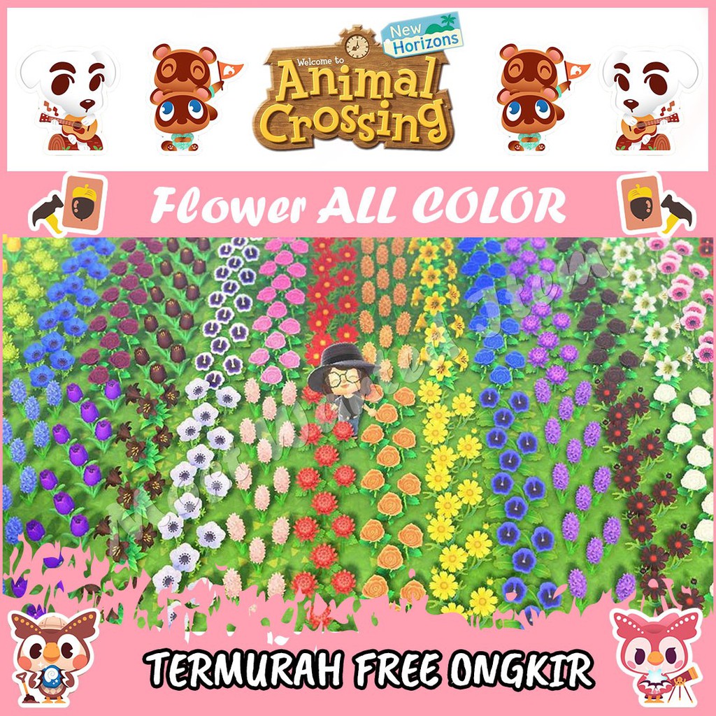 Jual Flower Hybrid Animal Crossing New Horizon Rose Lily Valley Tulip