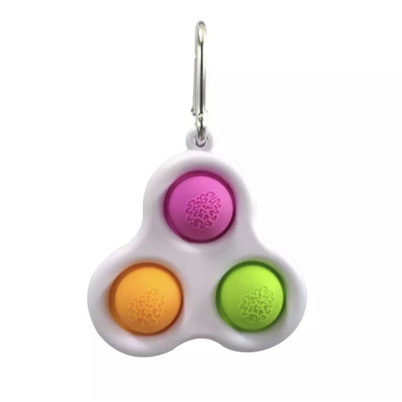 Simple Dimple Simpl Dimpl Fidget Sensory Tik Tok Tiktok Toy Pop It Its-Orange Green Pink