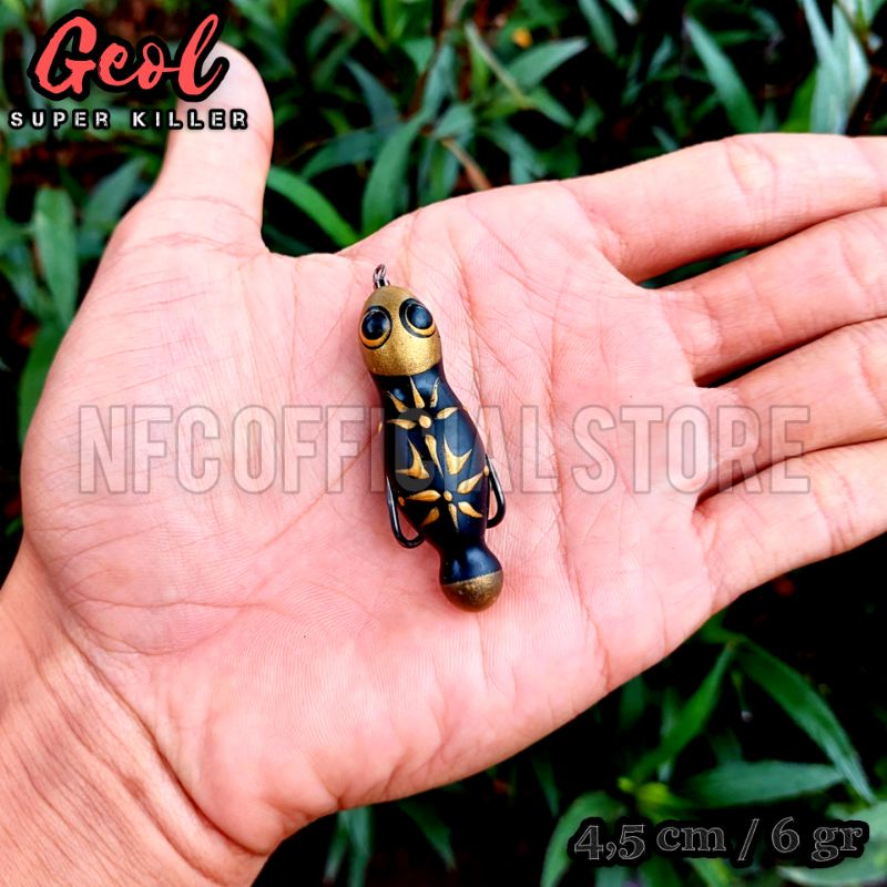 SF Soft frog Geol SUPER KILLER 4,5 cm 6 gram Umpan casting Gabus &amp; Toman