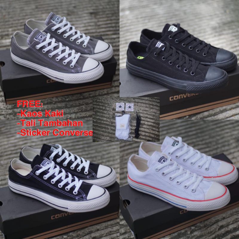  BISA COD 100 PREMIUM  CONVERSE SEPATU  CONVERSE CT AS LOW 