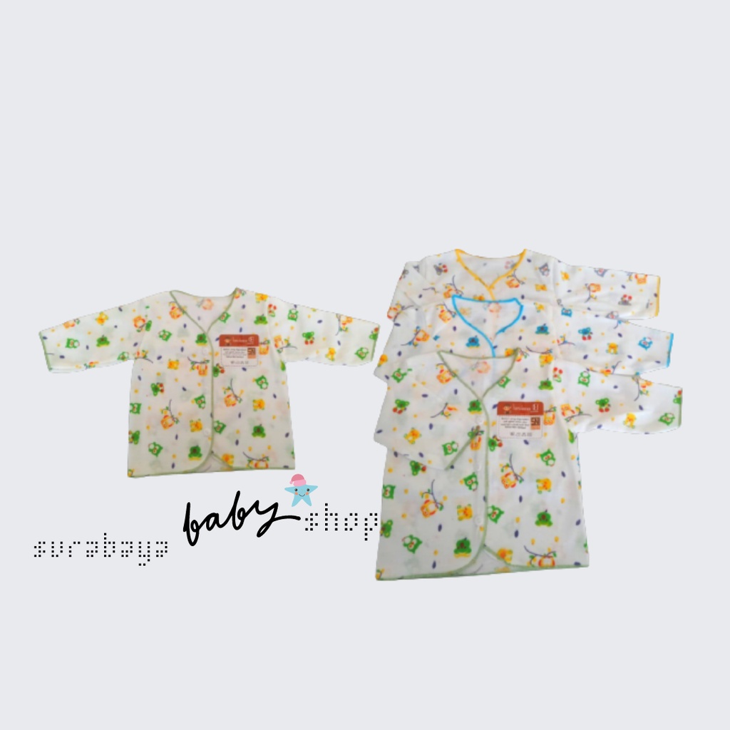 BAJU BAYI BARU LAHIR / NEW BORN PRINT ISI 6PC SNI LE 652103/652101/652102