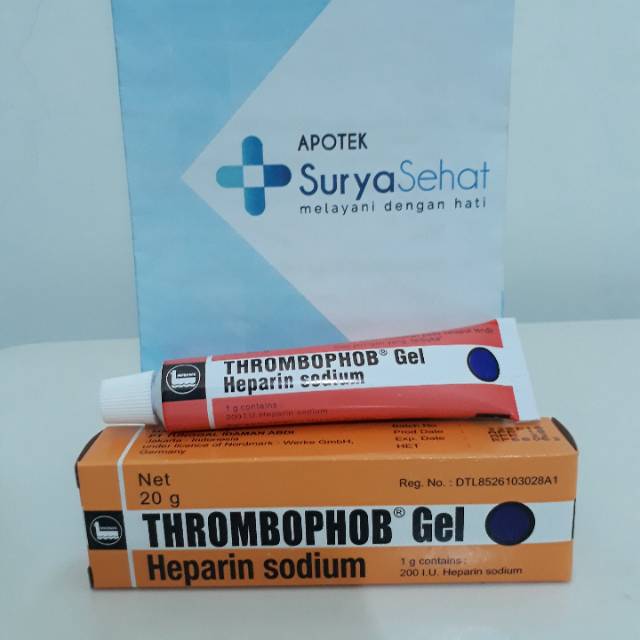 Thrombophob Gel 20gram - trombopob - thrombopob - Trombophob - Thrombogel 10grami