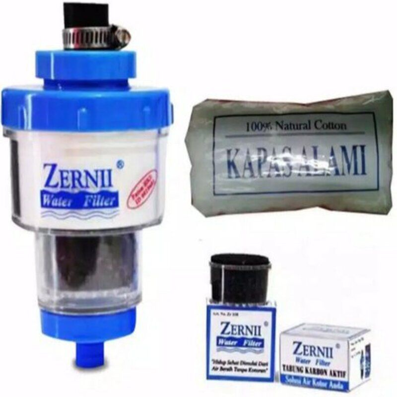 Paket Zernii Filter Air - Paket Filter Air Zernii - Filter Kapas Karbon