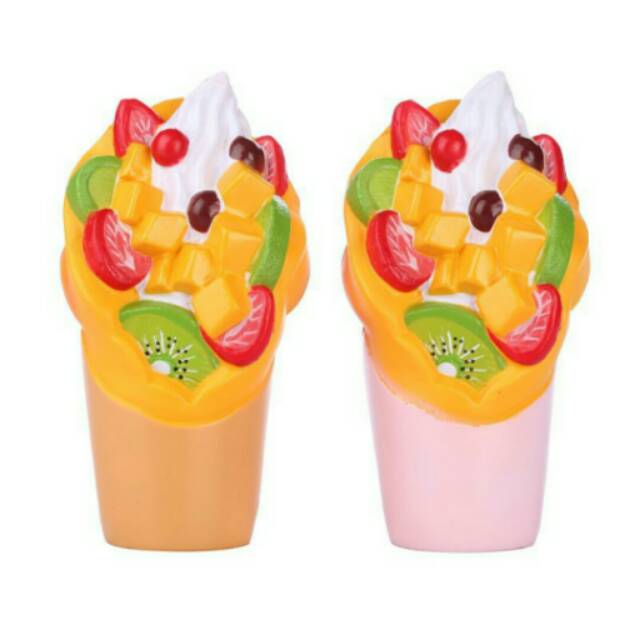 squishy fruit sundae cup - vlampo