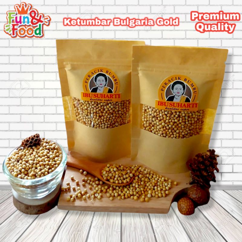 

IBU SUHARTI - Rempah Ketumbar Bulgaria Gold Dried Coriander Seeds Kualitas Premium