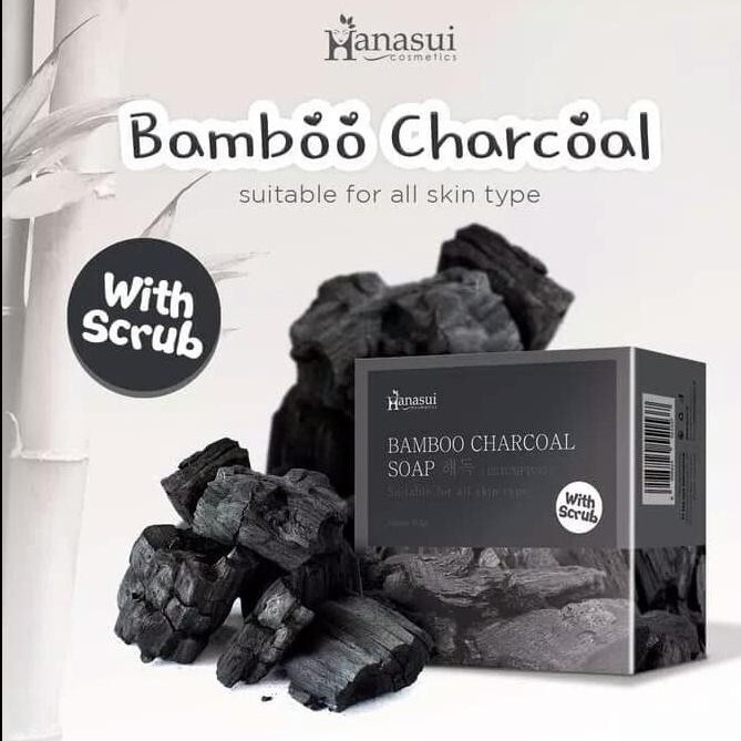 [New] Hanasui Bamboo Charcoal Soap / Sabun Bamboo Hanasui