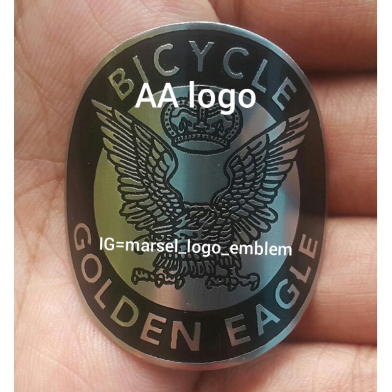 emblem sepeda GOLDEN EAGLE