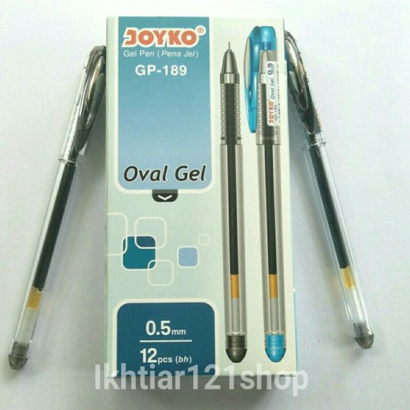 

Pulpen Gel Joyko Oval Gel GP-189 Satuan Murah Berkualitas