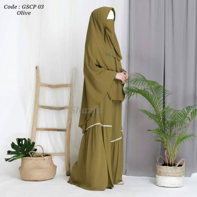 Gamis Set GSCP 03 Shazfa Termurah