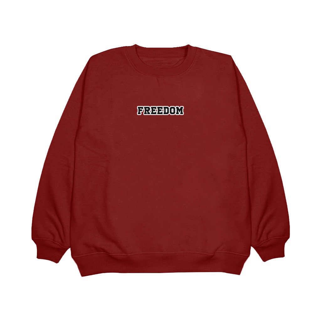 Sweater Crewneck FREEDOM (unisex) sweatshirt high premium