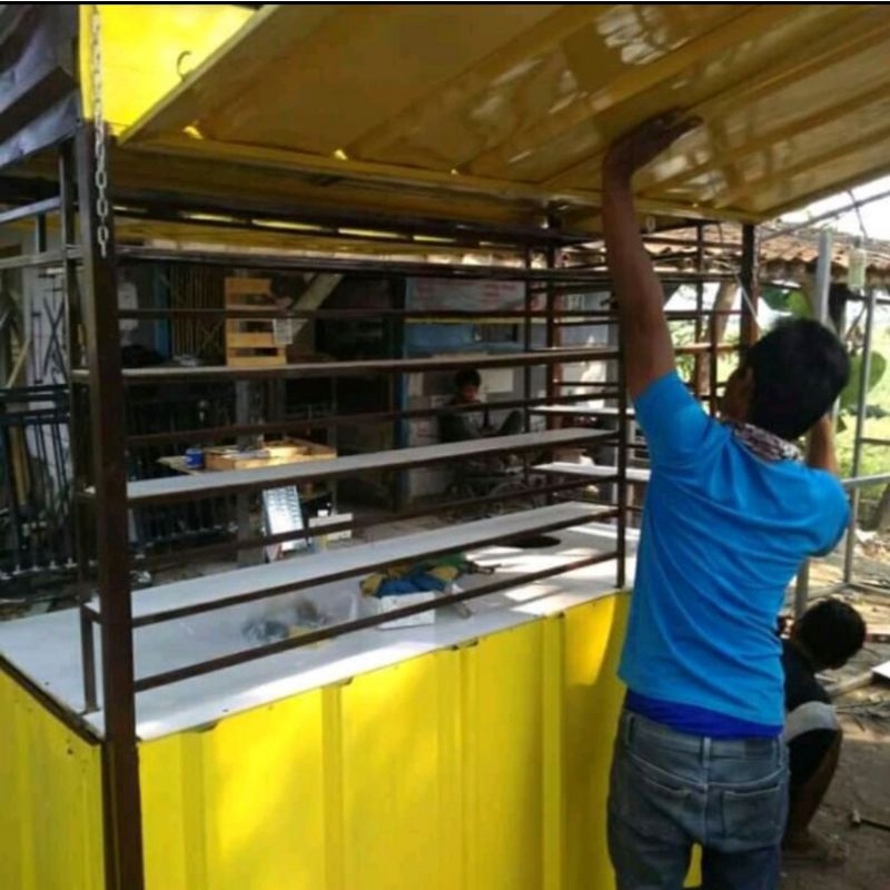 Warung cafe warung rombong warung container warung semi container warung rombong booth container boo