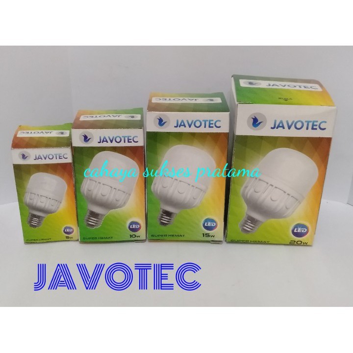 Lampu Led Kapsul/Capsule/Tabung Murah Hemat Javotec 5/10/15/20W