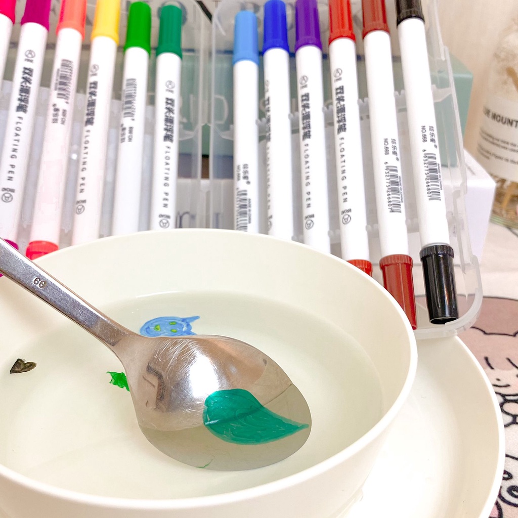 

1 SET 12 PCS STABILO PEN FLOATING NO.688 MAGICAL WATER FLOATING PAINTING PEN MARKER BISA COD