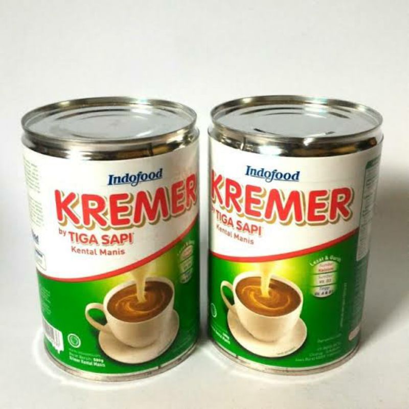 Jual Krimer Tiga Sapi Indofood 490gr Kental Manis Krimer Shopee Indonesia