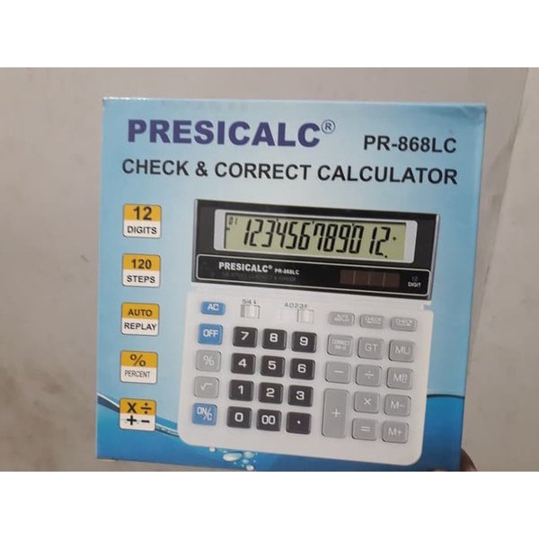 

Jual presicalc PR-868LC kalkulator Limited