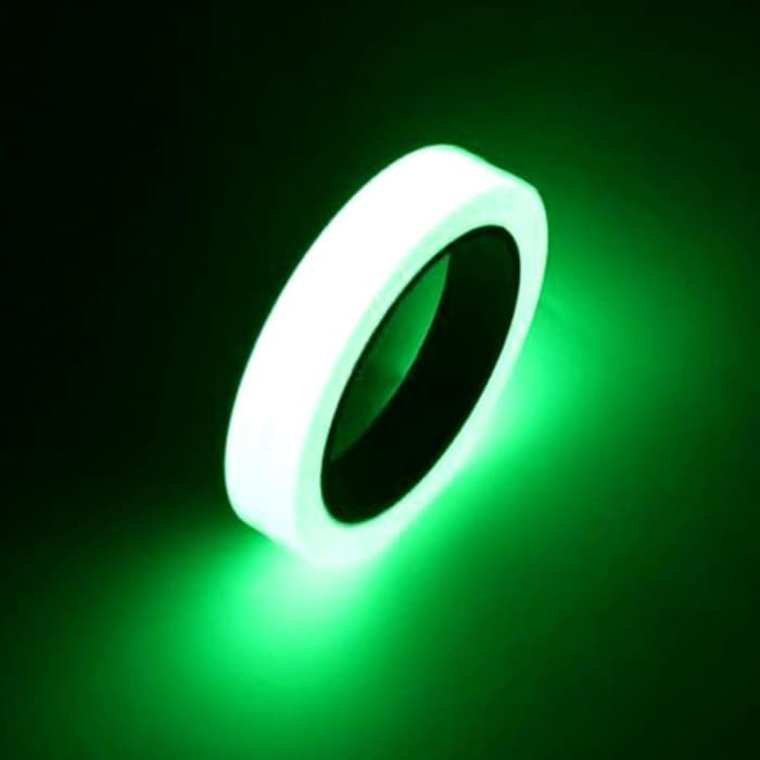 Lakban Glow In The Dark Luminous Adhesive Tape 1.5 cm x 10 m - A0015 - Multi-Color