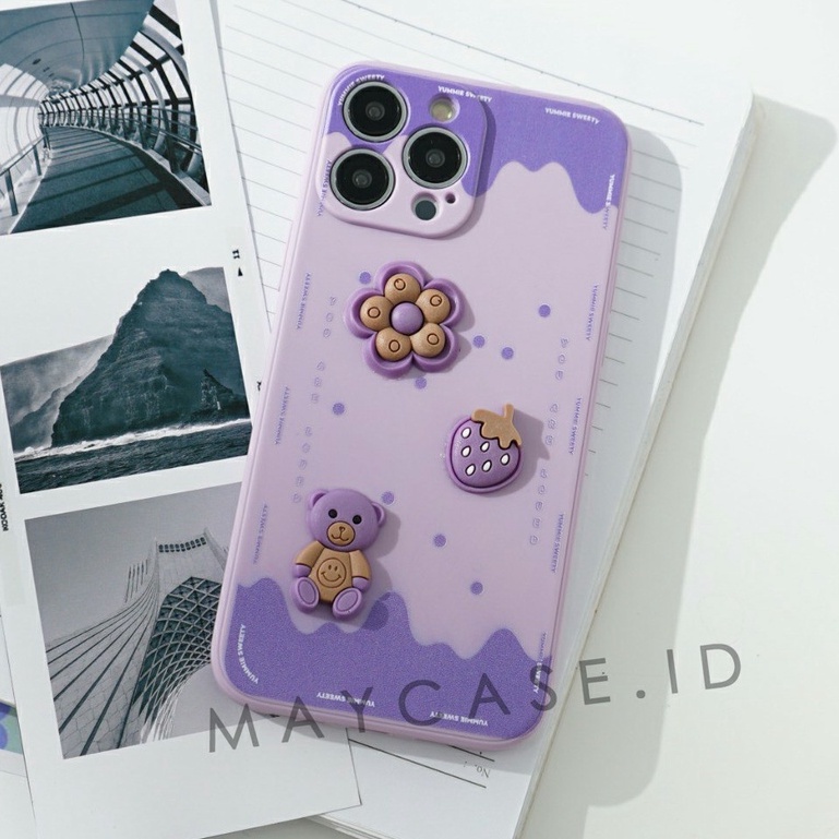 Softcase 3D Boneka Timbul [3D4] Xiaomi Redmi 4A 5A 5+ 6 6A 7 8 8A 9 9A 9C 9T 10 10A 10C MI A2 6X M3 