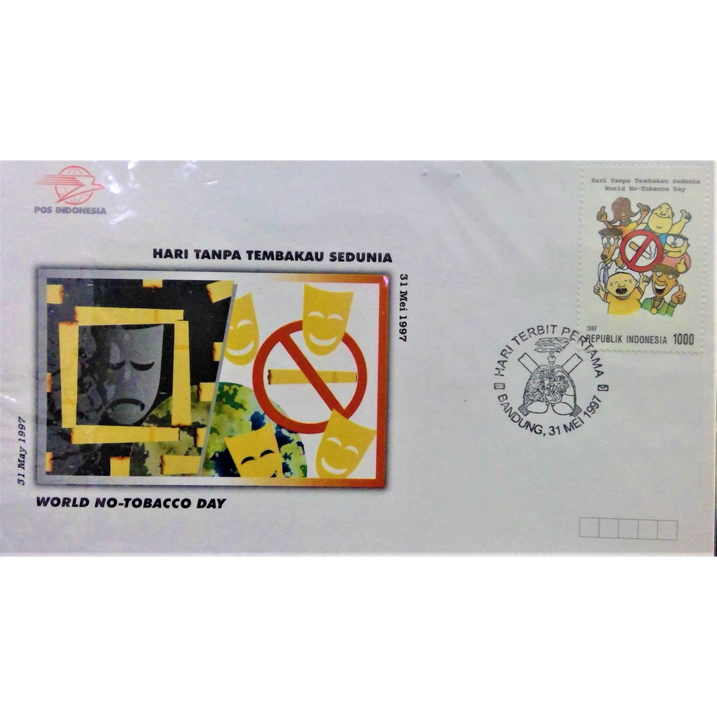 

SHP Perangko Indonesia Serie Hari Tanpa Sedunia 1997