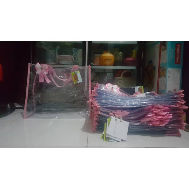 

Tas mika custom size + pita + thanks card