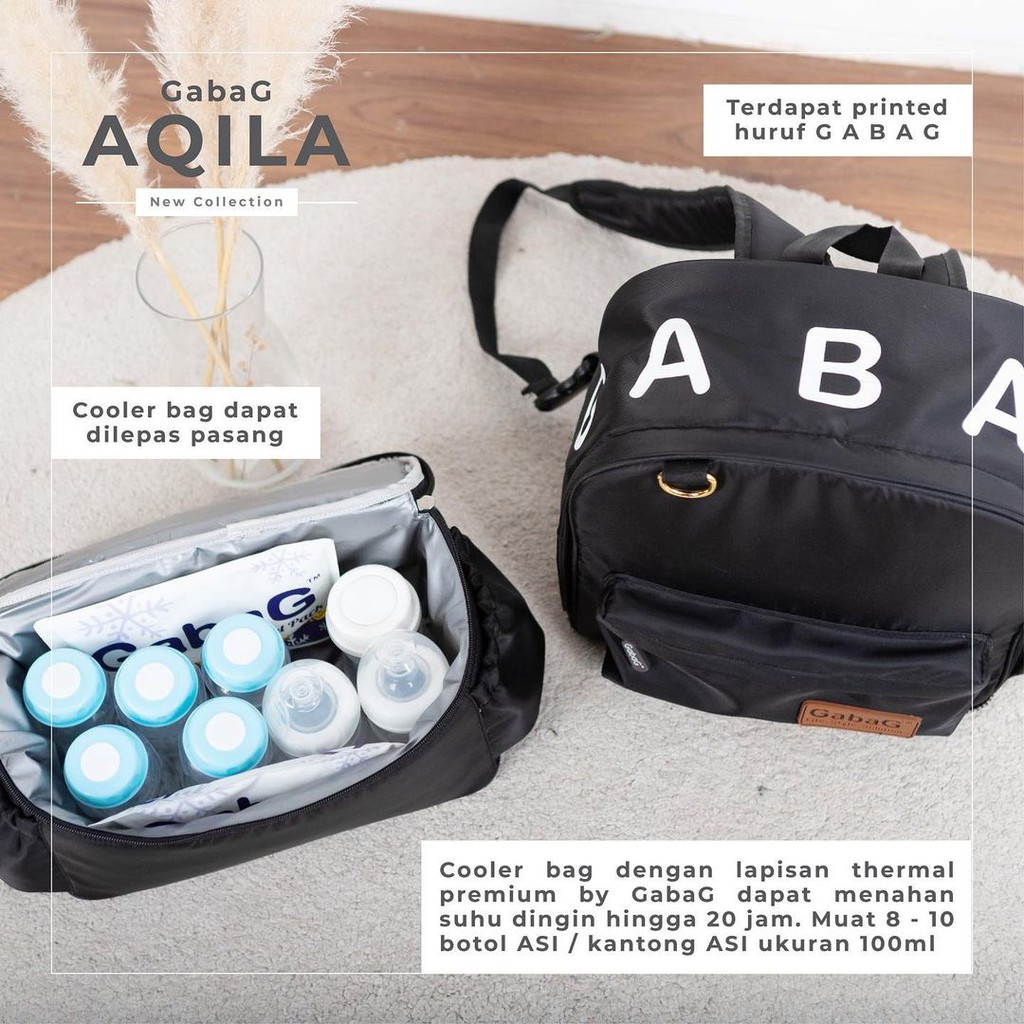 Gabag Cooler Bag Thermal Bag Backpack Executive Aqila