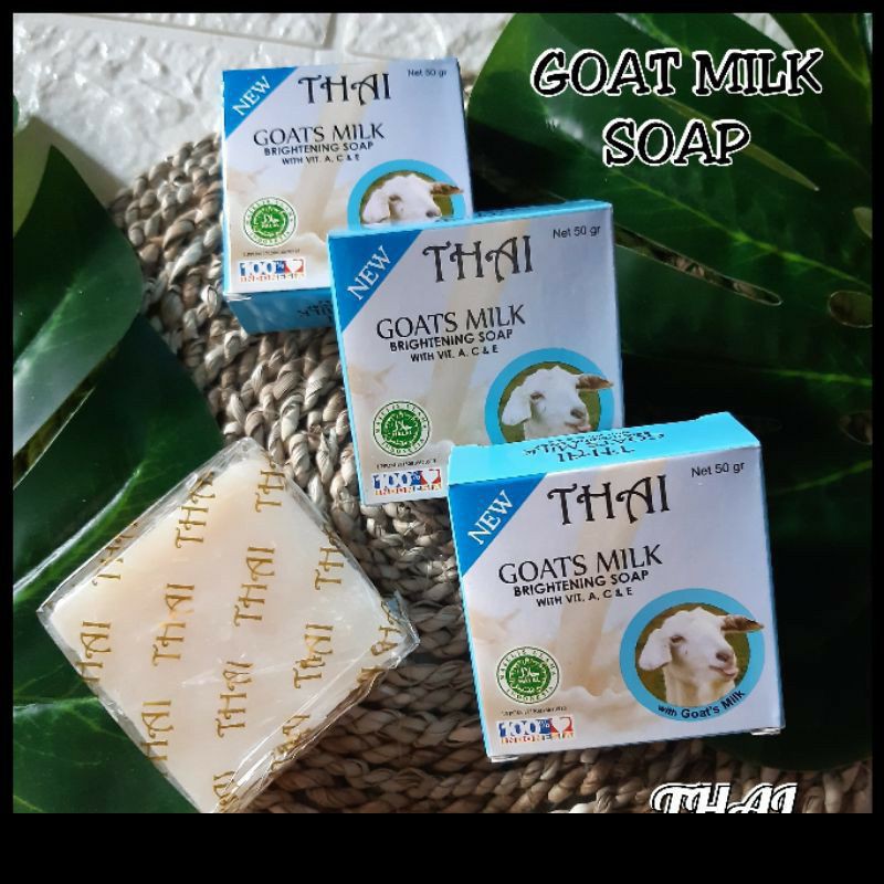Thai goats milk soap