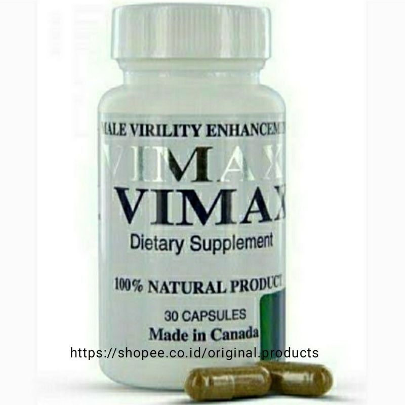VIMAX IZON Canada Original 100% Asli Bercode Valid Obat Herbal Pria Pembesar Alat Vital Alami
