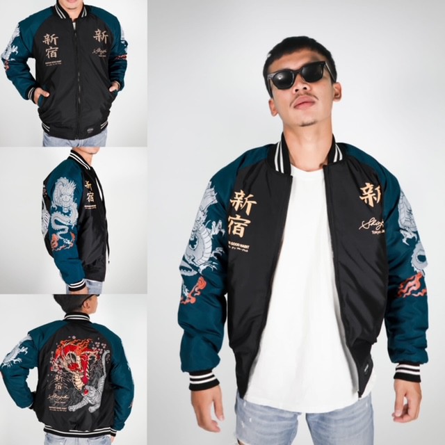 Jaket Sukajan Japan Tiger Irathar Original (COD)