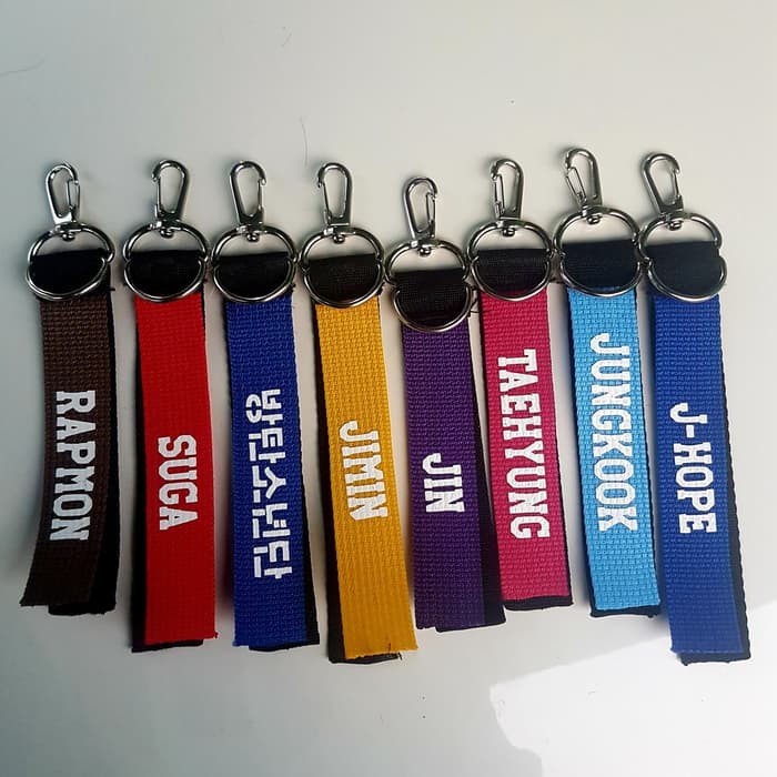 

BTS BANGTANBOYS Strap kpop keychainkeyring lanyard light stick