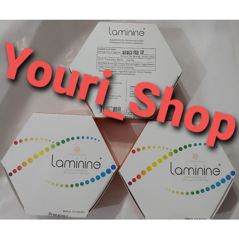 Laminine 30 capsul Botol